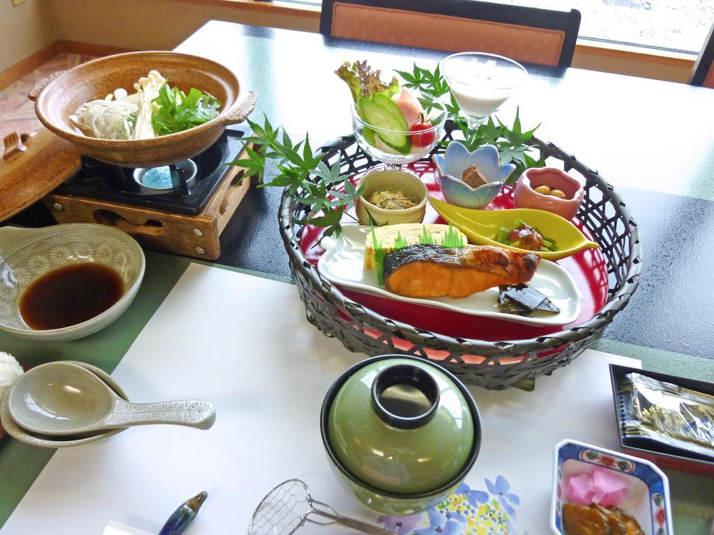 Shigisan Ryotei Ryokan Miyoshi Sango Buitenkant foto